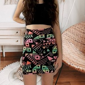 SOLD Victoria's Secret Pink- Geo cotton High Waist Skirt​- XS
